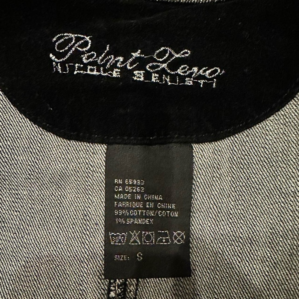 Denim Velvet Jacket - Picture 8 of 8